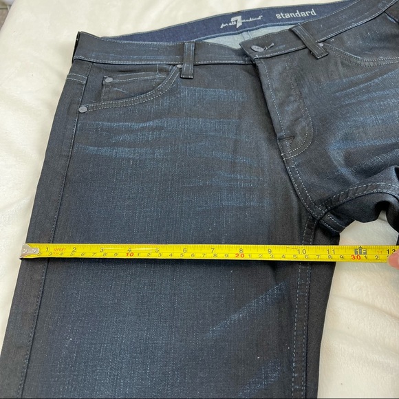 7 For All Mankind Standard Straight Jeans Style ATA519353A Size 32 - Picture 11 of 12